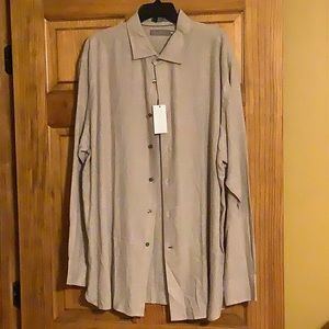 Daniel Cremieux linen/rayon blend shirt